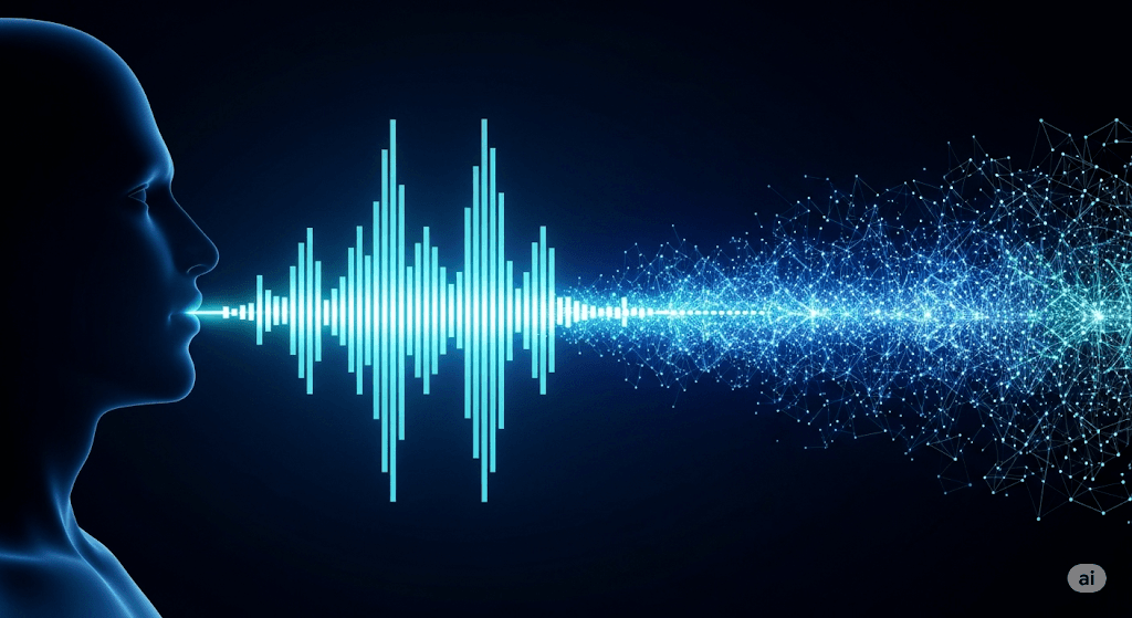 AI Voice Cloning Technology Illustration