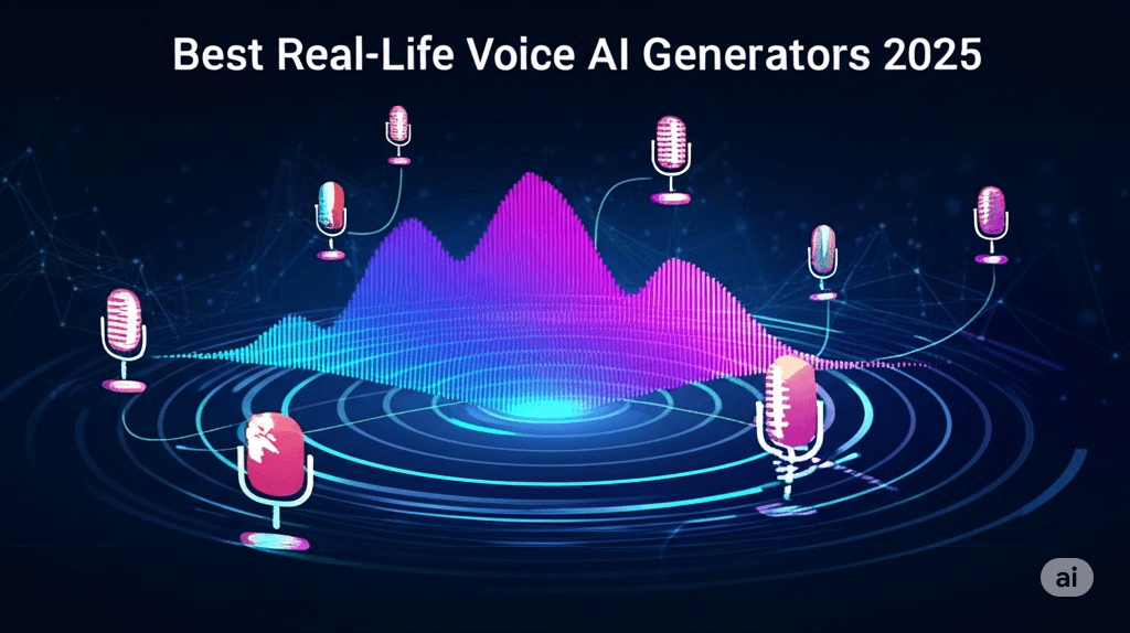 Featured image for Best Real-Life Voice AI Generators 2025